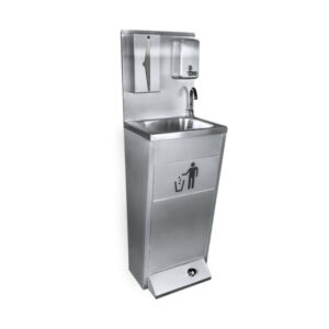 Handenwasser met voetbediening