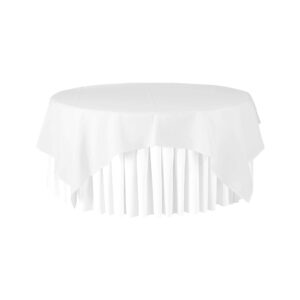 Tafelrok geplooid 580cm - wit