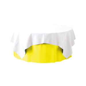 Tafelrok strak 600 x 72 - geel