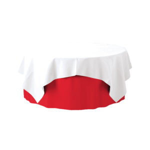 Tafelrok strak 600 x 72 - rood