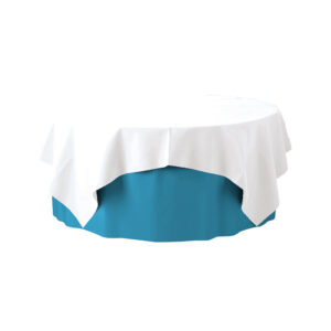 Tafelrok strak 600 x 72 - turquoise