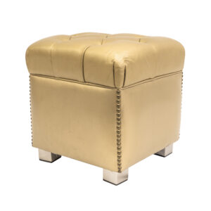 Chester Gold Pouf
