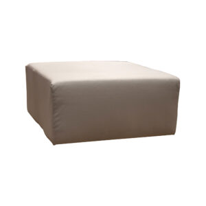 Marie Lou Taupe Pouf