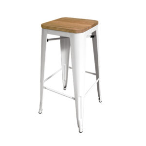 Lix Bar White Wood