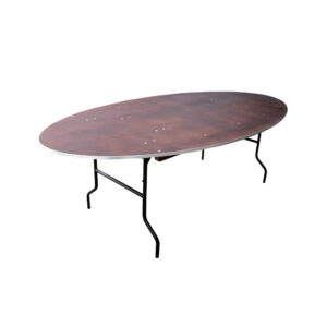 Klaptafel Ovaal