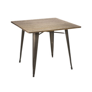Lix Table Metal Wood