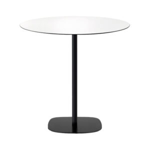 Entra Black High Round White