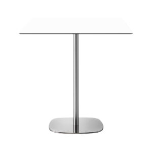 Entra Chrome High Square White