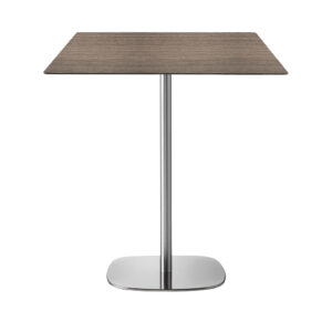 Entra Chrome High Square Wood
