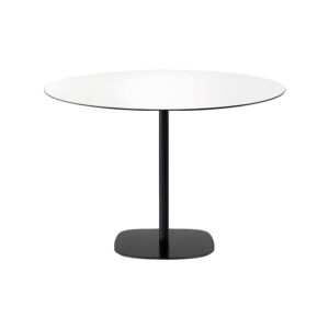 Entra Black Round White