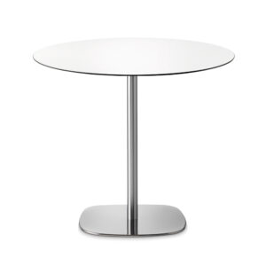 Entra Chrome Round White