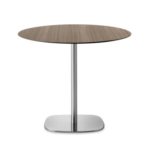 Entra Chrome Round Wood