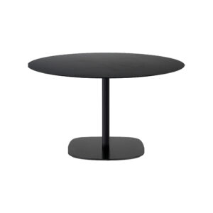 Entra Black Lounge Round Black Moon