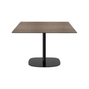 Entra Black Lounge Square Wood