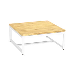 Kubo Lounge White Wood