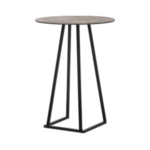 Stella High Black Round Rusty