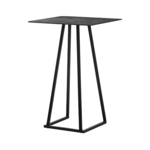 Stella High Black Square Stone