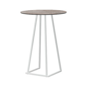 Stella High White Round Rusty