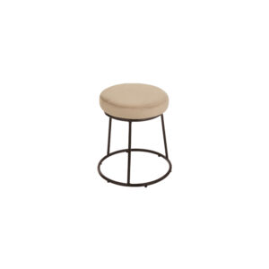 June pouf black beige