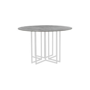 Taro High Round White Grigio