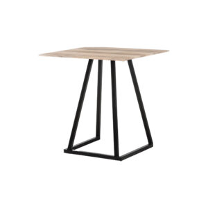 Stella Dinner Black Square Oak Outdoor