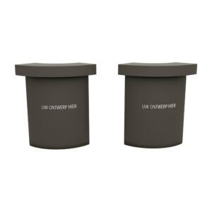 Barra Curved Black - Custom (2 pcs)