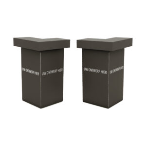 Barra Corner Black - Peesdoek (2 pcs)