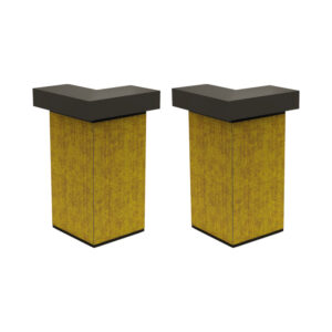 Barra Corner Black - Gold (2 pcs)