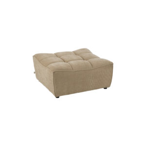Milou Dark Cream Pouf
