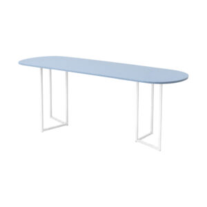 Taro high white light blue oval