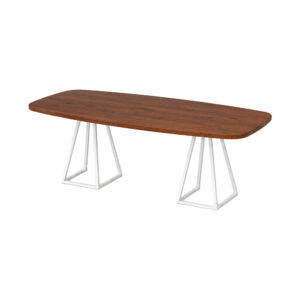 Stella dinner white walnut barrel