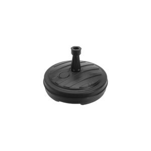Parasolvoet rond zwart - 13L